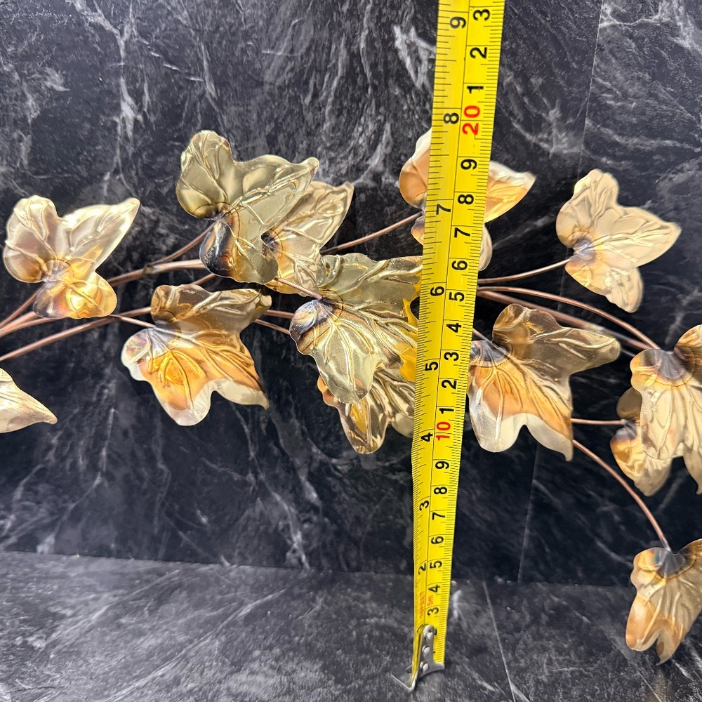 Metal Leaves Wall Decor - Picture 5 of 12